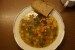polévka ze vší zeleniny - nakyslá po rajčatech + chléb